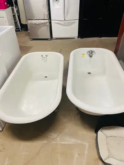 Cast iron tubs and lots of other appliances, View more