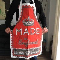100% Cotton Made in England BBQ Apron