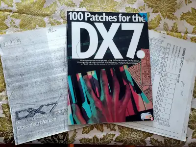 Yamaha DX7 Patches book, View more