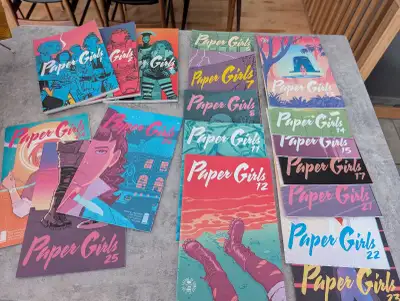 Paper Girls graphic novels and comics, View more