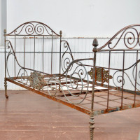 Antique French Napoleon III Day Bed