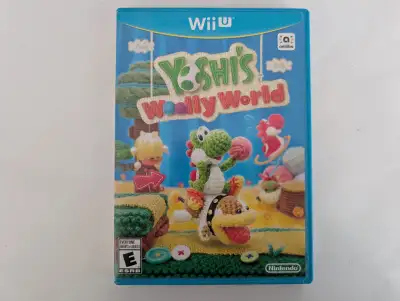À vendre: jeu Yoshi's Wooly World pour Nintendo Wii U. Le jeu vient complet et est en excellente con...