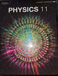 Physics 11 Nelson Textbook | Like New | Improve your grades