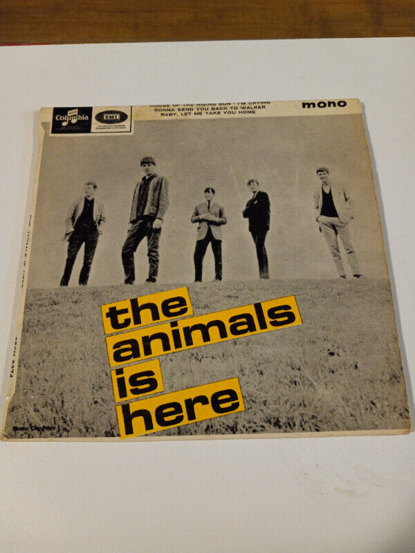 Vintage British Rock The Animals Is here 4 Song EP Original 7 In | CDs,  DVDs & Blu-ray | Trenton | Kijiji