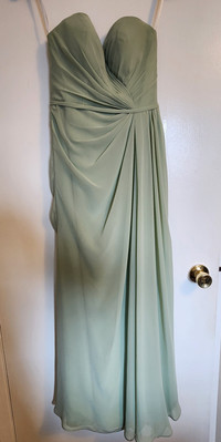 Meadow Green Bridesmaid Dress