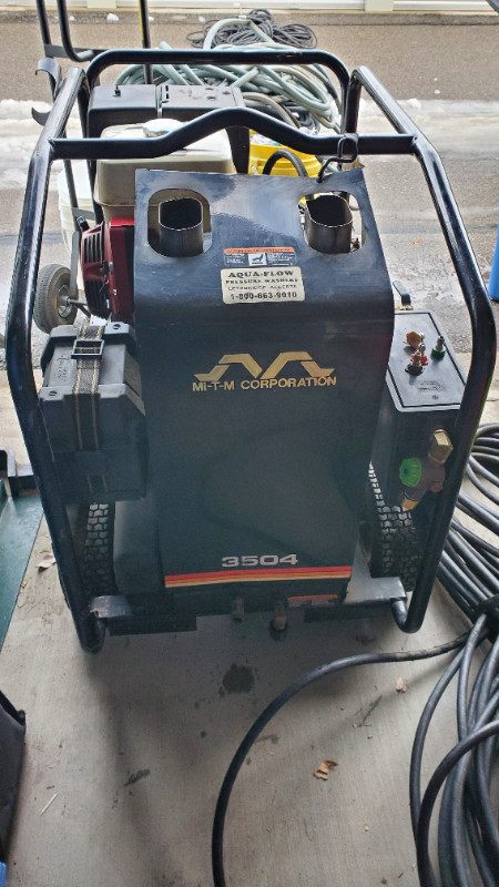 PRICE REDUCED! Pressure Washer Mi-T-M 3504-3MGH Hot/Cold in Other in Lethbridge