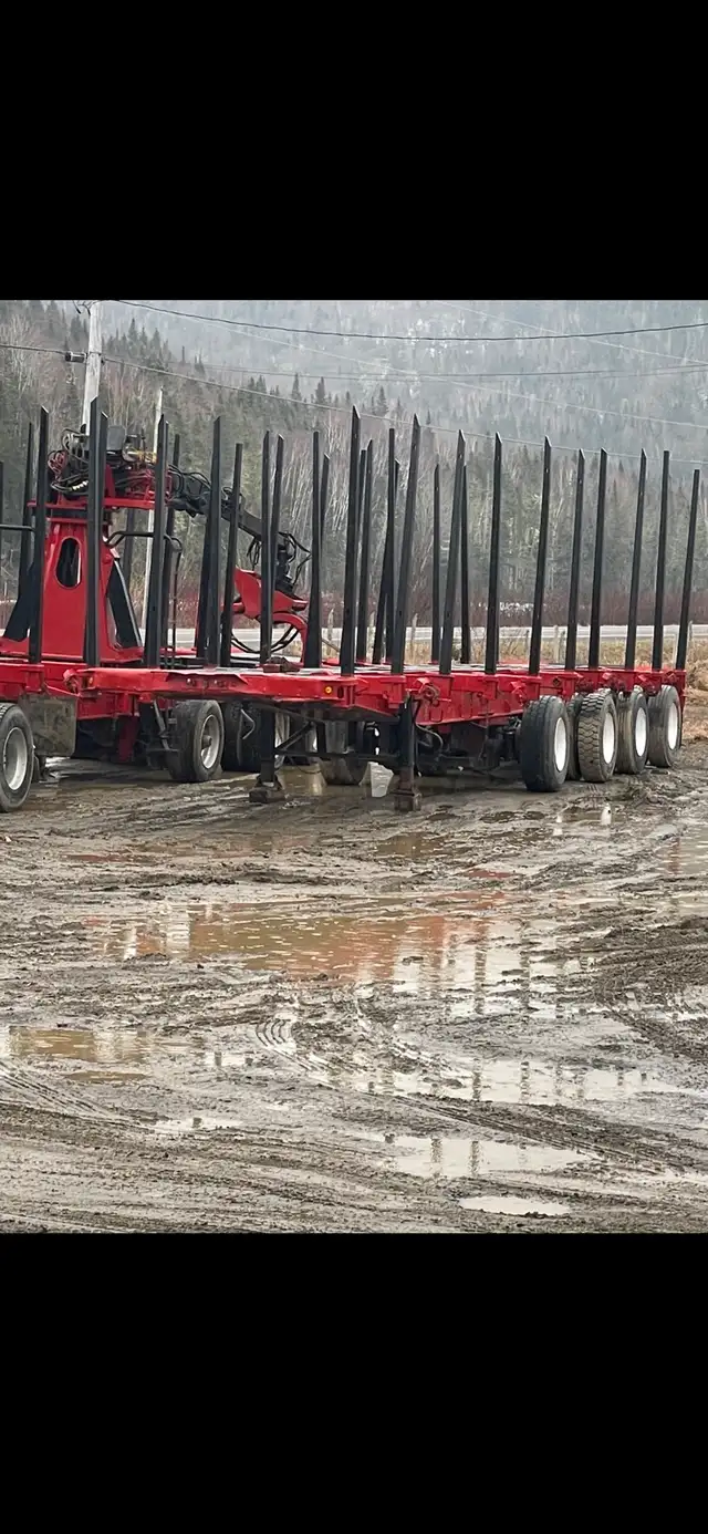 trailex remorque a billot log trailer  in Heavy Equipment Parts & Accessories in Gaspé - Image 3