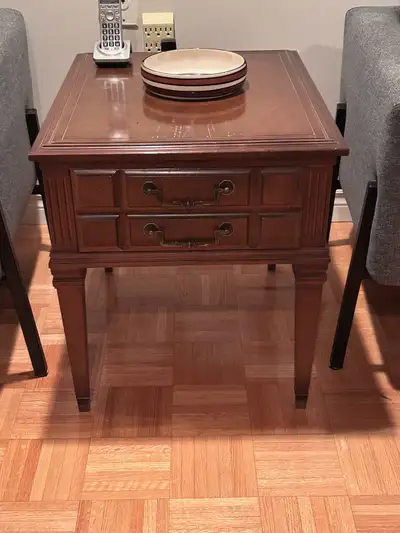 Wood Side Table, View more