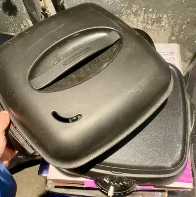 Non-stick frying pan , electric, for outdoor cooking, View more