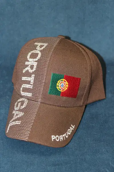 Portugal Cap/Hat/Lip, Embroidered Flag Youth/Kids Adjustable, View more