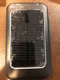 Solar Charger Power Pack - Solar cellphone charger NEW w box!