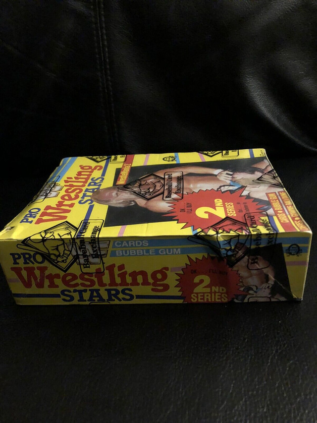 1985 OPC Pro Wrestling Stars Series 2 Wax Box 36 Packs BBCE in Arts & Collectibles in City of Toronto - Image 4
