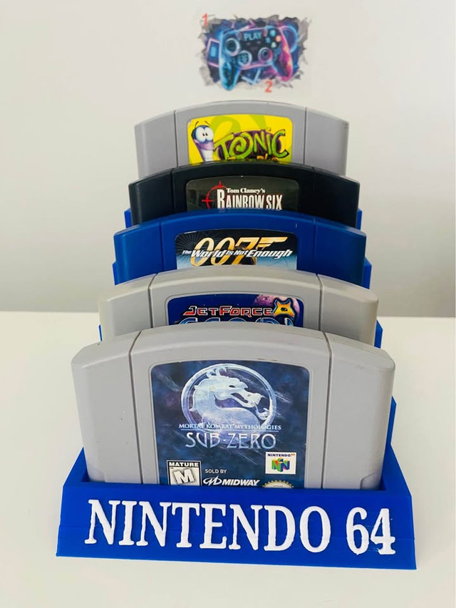 Support pour jeux Nintendo 64 dans Consoles classiques  à Ouest de l’Île