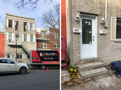 Beau 4 ½ situé au rez-de-chaussée Entièrement meublé Tous les électros sont inclus: TV et micro onde...