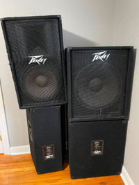 Peavey PA Speakers PV118 PV115