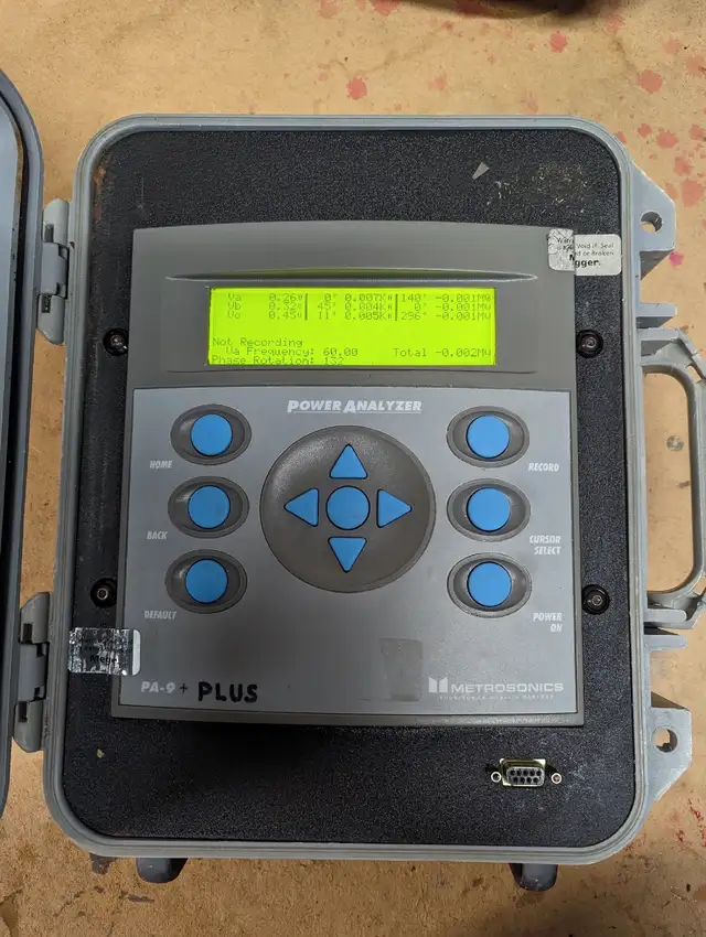 Metrosonics PA-9 Plus Portable Power Analyzer62863272227585124