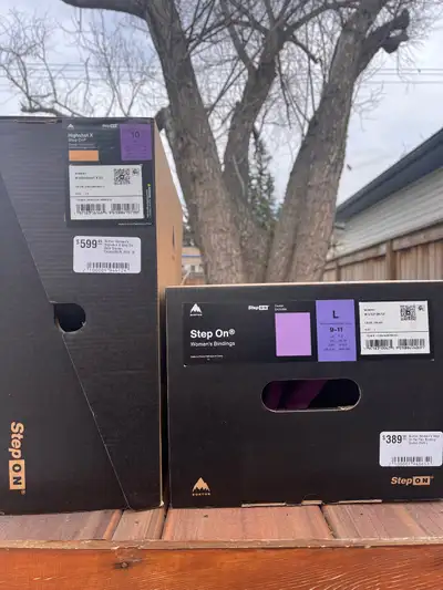 Brand New Burton Step On Boots and Bindings, View more