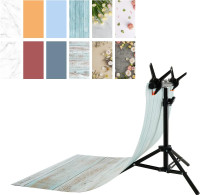 NEW 22"x34" Photography Background with T-Stand, 12 Patterns