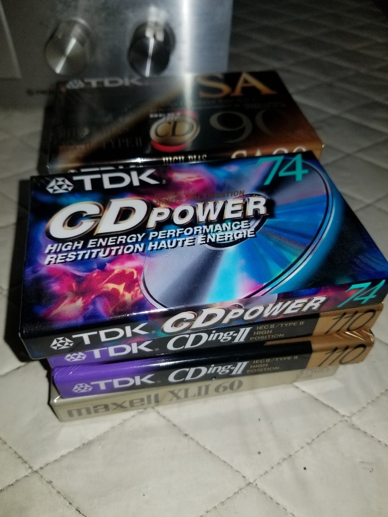 High bias new sealed cassette tapes Stereo Systems & Home Theatre