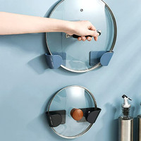 Wall-Mounted Pot Lid Holders/Organizers