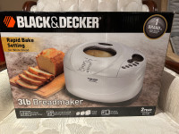 Black & Decker 3lb breadmaker