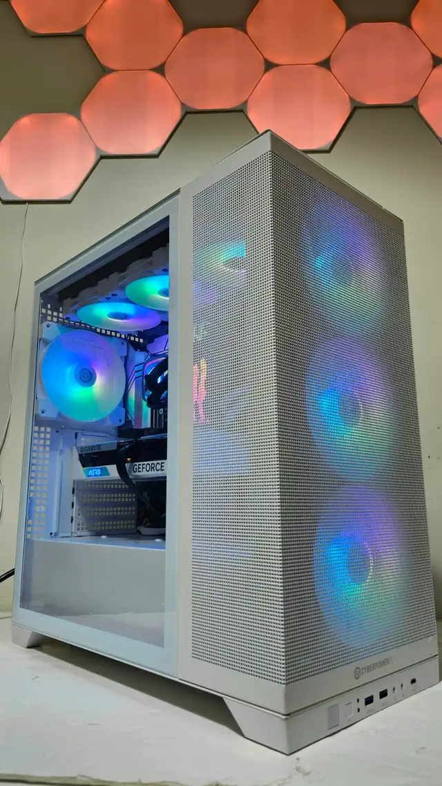White Gaming PC | i5 13600KF / 16GB DDR5 / RTX 4060 Ti 16GB | Desktop ...