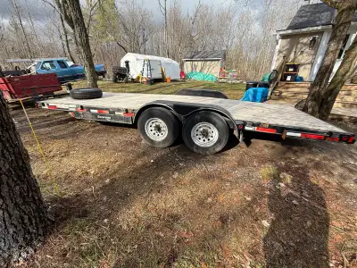 I’m selling my 2023 20’ in length and 82” wide trailer that’s in excellent shape. It’s a heavy duty...