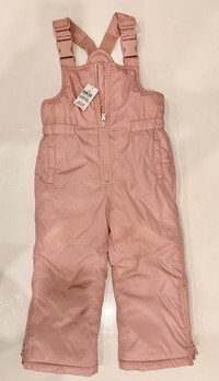 BNWT Baby gap pink snowpants size 3