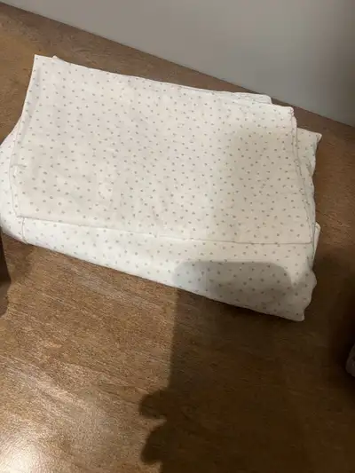 IKEA crib and twin bedding, View more