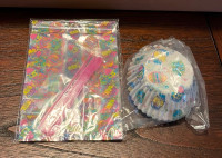 Baking Supplies Treat Bags Muffin Papers Easter For Sale
