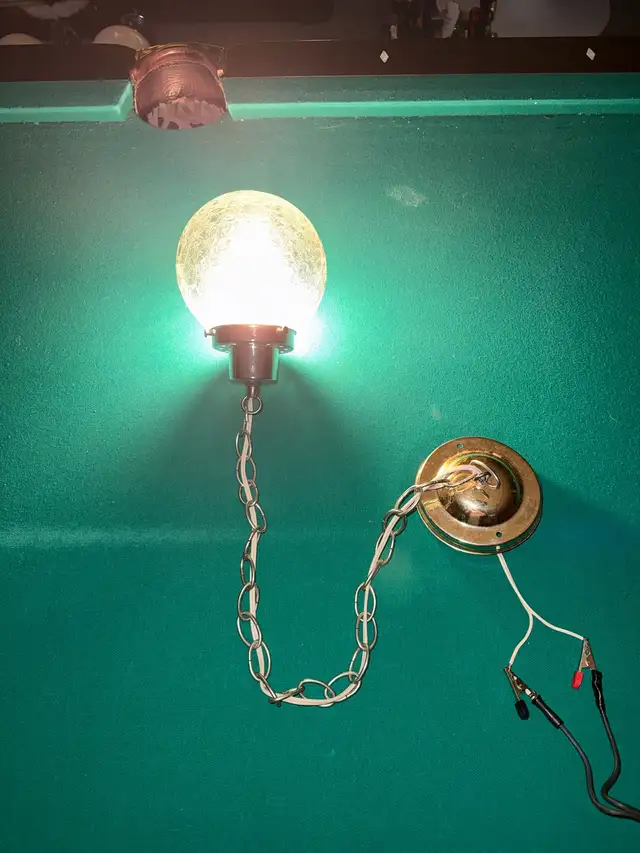 Vintage Space Age hanging light in Indoor Lighting & Fans in Calgary - Image 3
