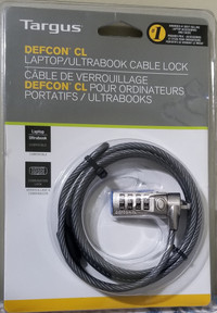 Targus Defcon CL Laptop UltraBook Cable Lock