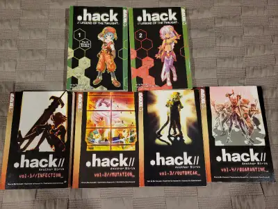 $35 .hack// English Manga and Game Companion Books .hack// Legend of the Twilight 1,2 .hack// Video...
