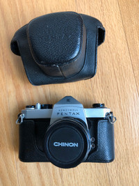 Asahi Pentax SP500 Film 35mm  w/ Super-Takumar 2f 55mm Lens