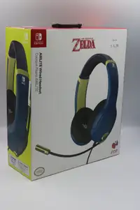 PDP- AIRLITE Wired Gaming Headset, The Legend of Zelda (#38635)