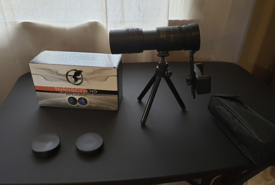 Compact 9x Monocular Camera Lens Kit for Smartphones in Cameras & Camcorders in Pembroke - Image 2
