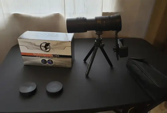 Compact 9x Monocular Camera Lens Kit for Smartphones in Cameras & Camcorders in Pembroke - Image 3