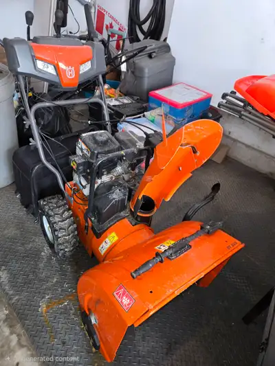 HusquHusqvarna Snowblower ("Thrower") ST 224, View more