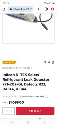 Refrigerant leak detector 
