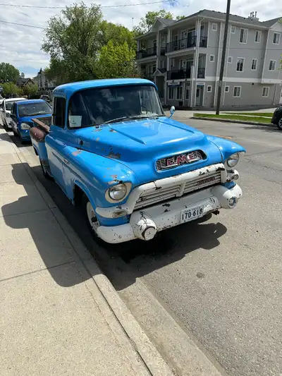 Please ask any questions you might have. 1957 GMC 9300 235cid 3spd column shift I have owned this tr...