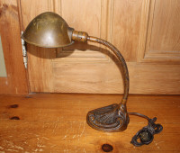 Old Metal Desk Lamp