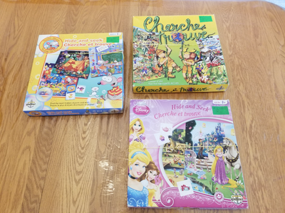 Jeux: Cherche et trouve ( $2.00/chacun), View more