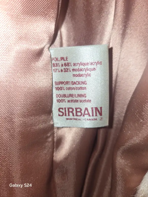 Manteau vison synthétique Sirbain in Women's - Tops & Outerwear in Longueuil / South Shore - Image 4