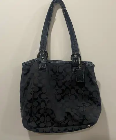 Coach Soho Signature monogram tote bag, View more