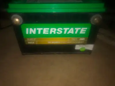New Interstate Battery Gold Series Part# MTR78DT CCA 800/RC115 78DT $287 in store Asking$100