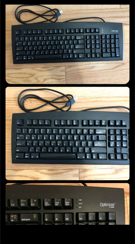 Matias Optimizer USB Wired keyboard in Mice, Keyboards & Webcams in Markham / York Region