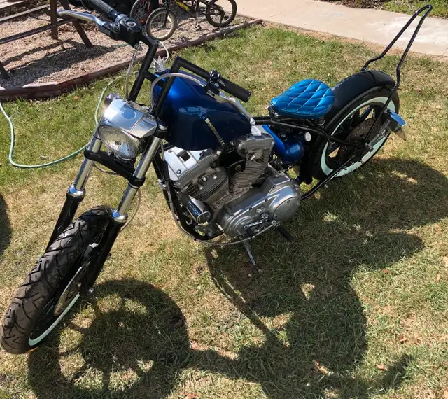New Harley Dividson build on 95 frame in Street, Cruisers & Choppers in Winnipeg - Image 4
