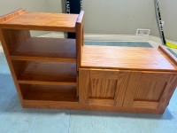 Crate designs entertainment stand