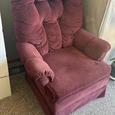 Burgundy Sofa Chair, View more