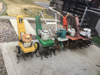 5 Old Rototillers For Sale